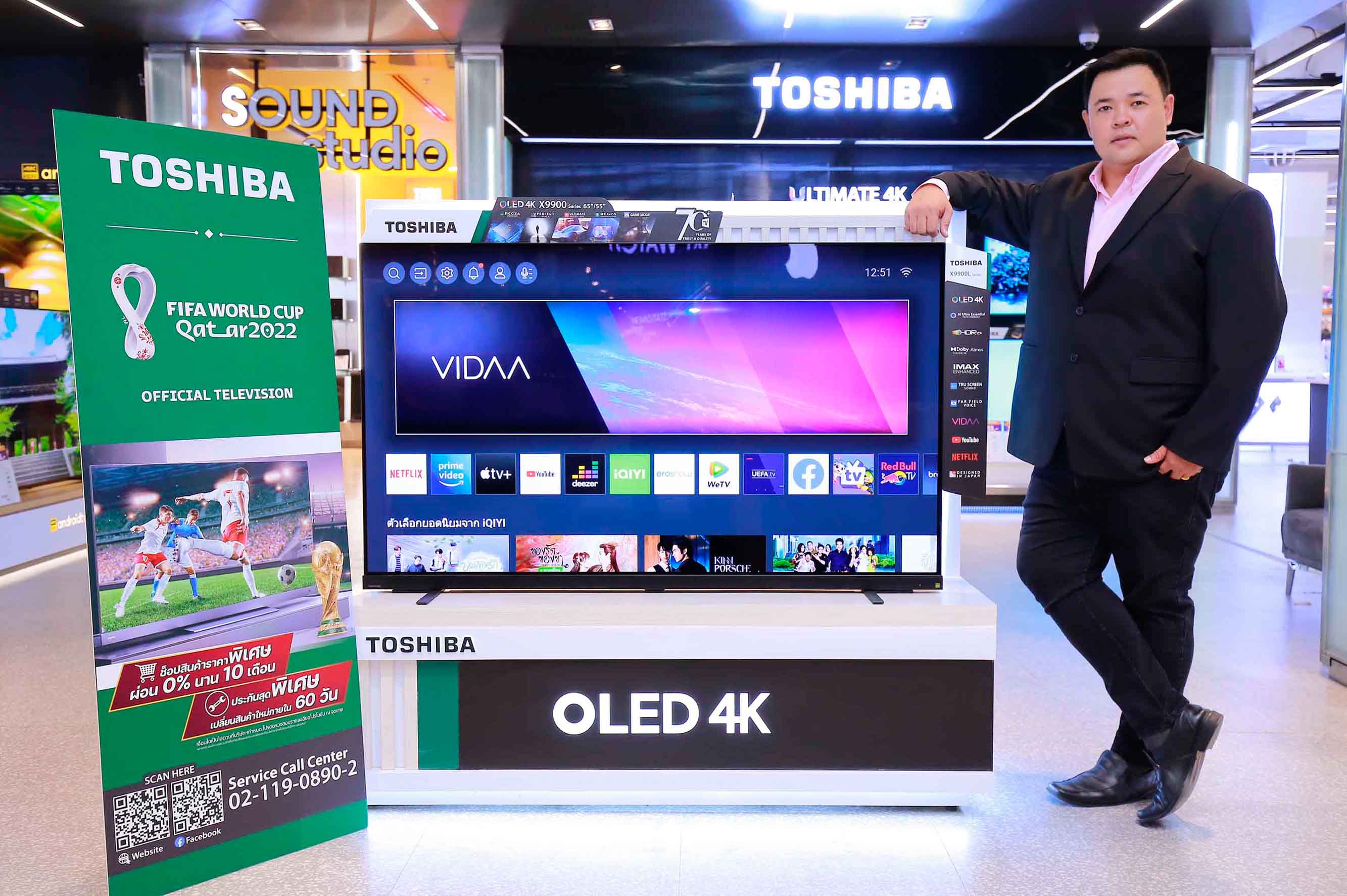 TOSHIBA- OLED 4K X9900L Series-นายพงษ์เทพ ศิริสกุลเวโรจน์